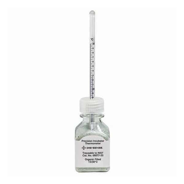 Incubator Verification Thermometer, 15 t